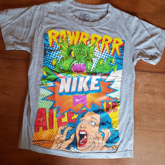 Nike Other - Boys Nike comic monster tee. Small. EUC
